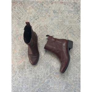 Women's Cole Haan waterproof leather Boots Brown Size 7.5